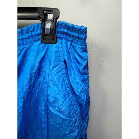 Vintage nylon windpants cotton lined blue/Pink medium pockets‎ - Picture 3 of 5